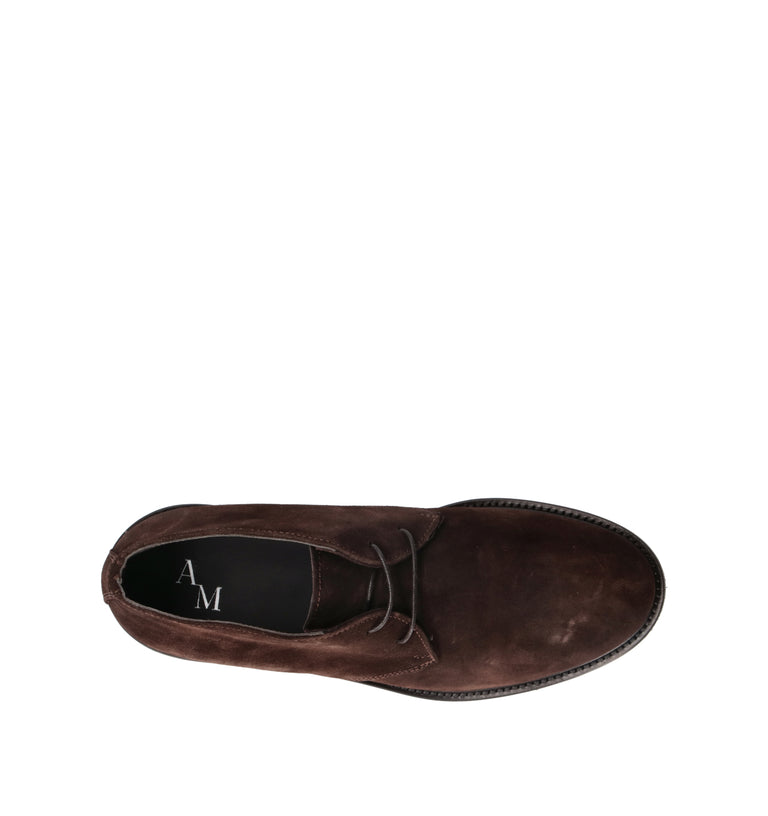 ANTICO MASTRO Polacco uomo testa di moro in suede