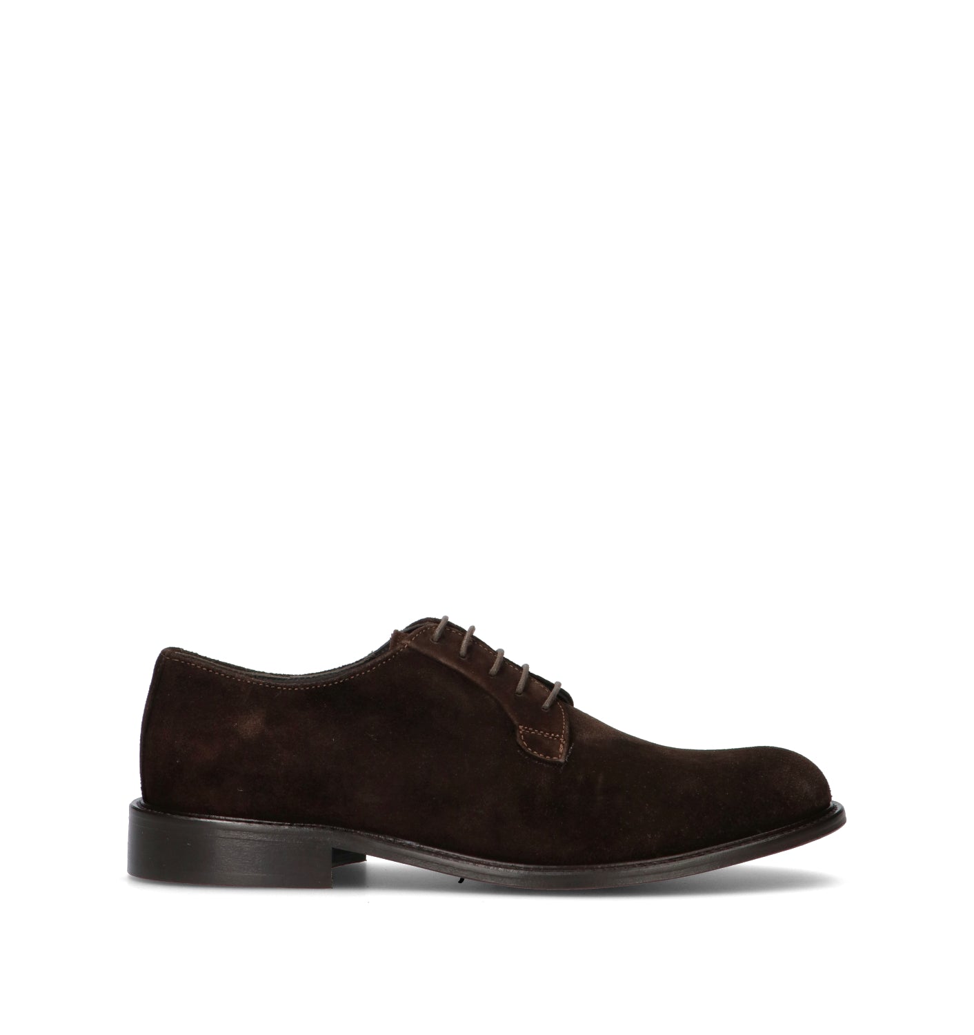 ANTICO MASTRO Stringata uomo testa di moro in suede