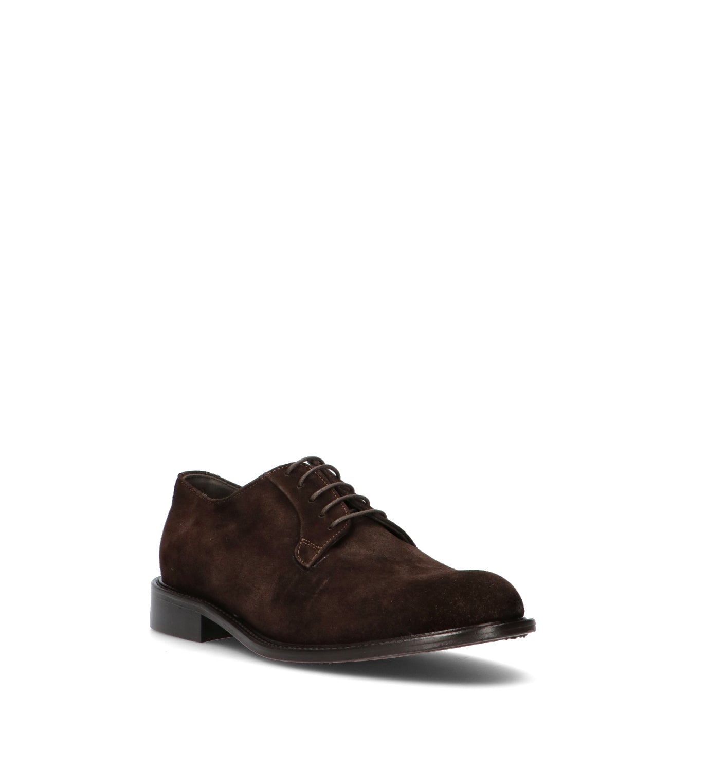 ANTICO MASTRO Stringata uomo testa di moro in suede