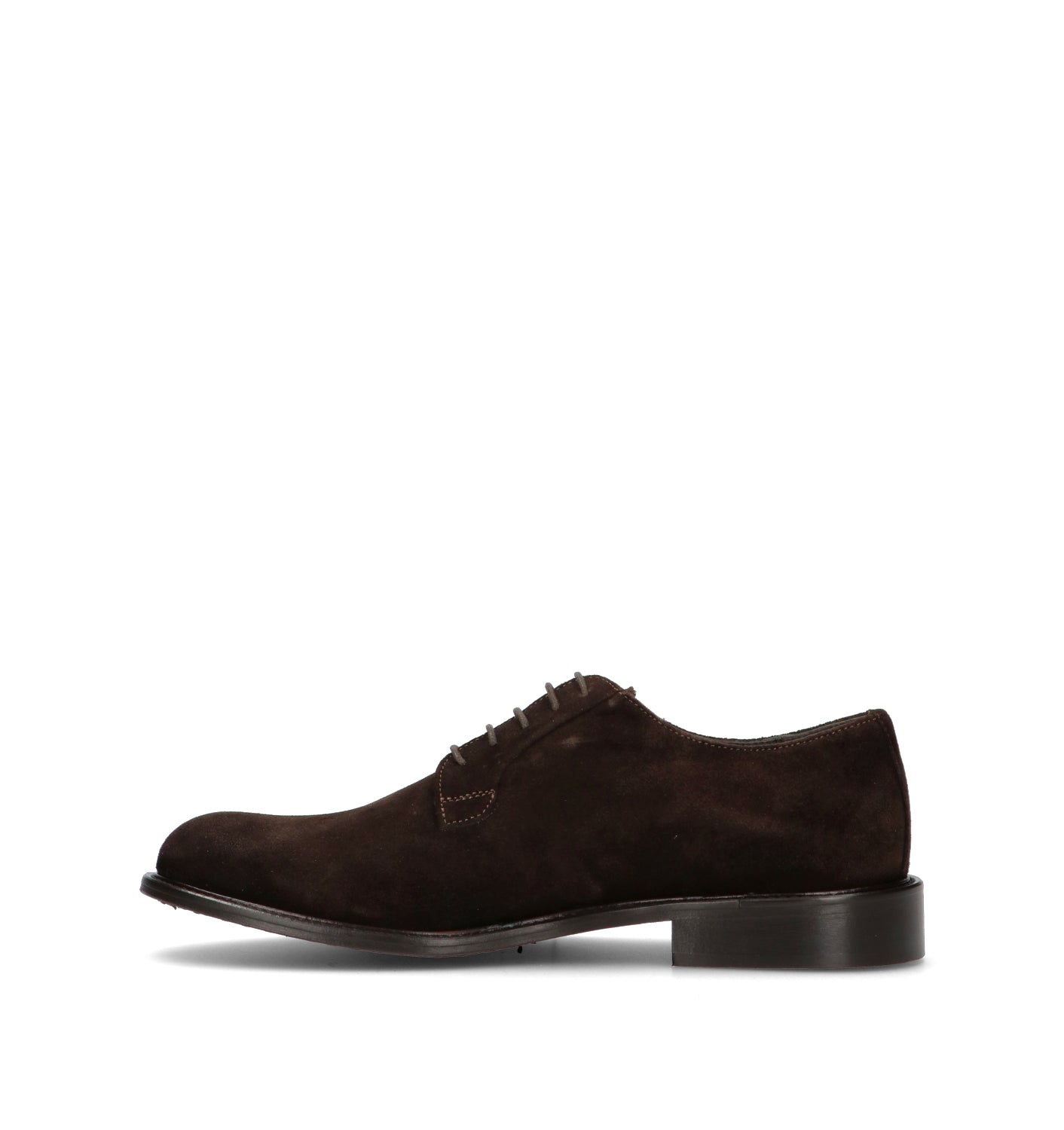 ANTICO MASTRO Stringata uomo testa di moro in suede
