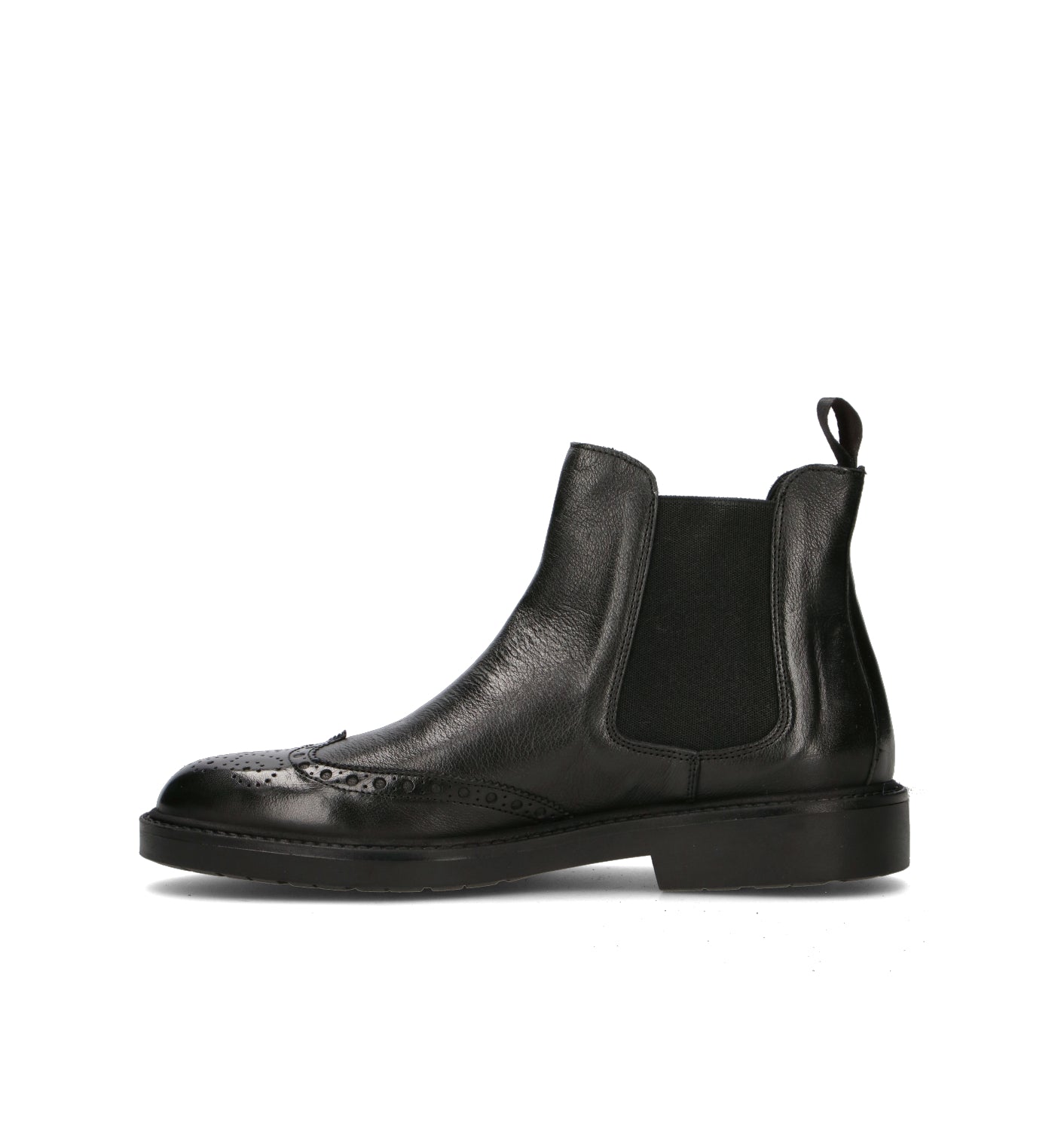 ANTICO MASTRO Beatles uomo nero in pelle