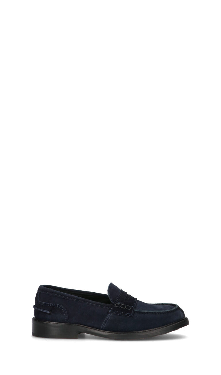 ANTICO MASTRO Mocassino donna navy in suede