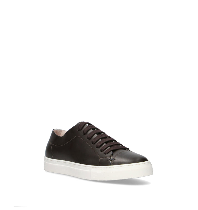 ANTICO MASTRO Sneaker uomo testa di moro in pelle