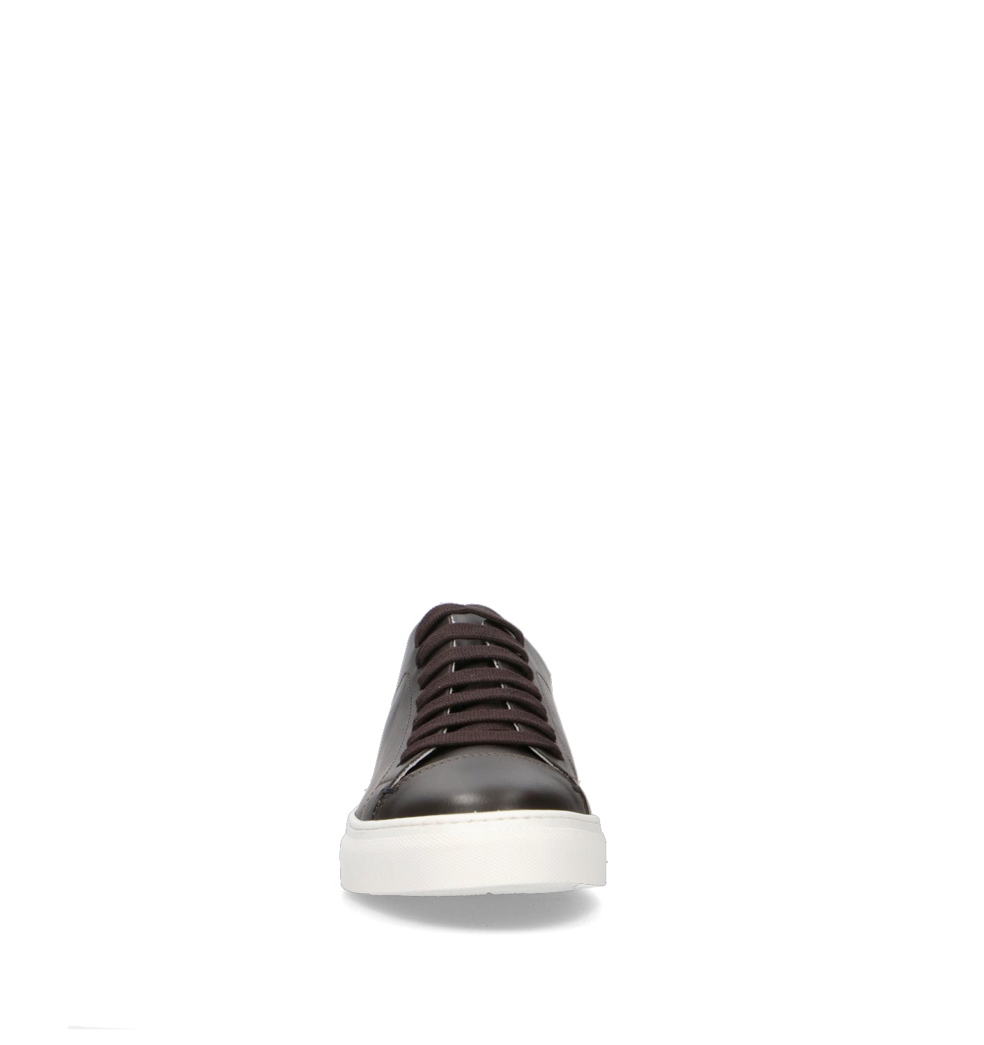ANTICO MASTRO Sneaker uomo testa di moro in pelle