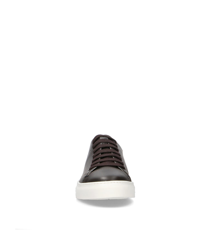 ANTICO MASTRO Sneaker uomo testa di moro in pelle
