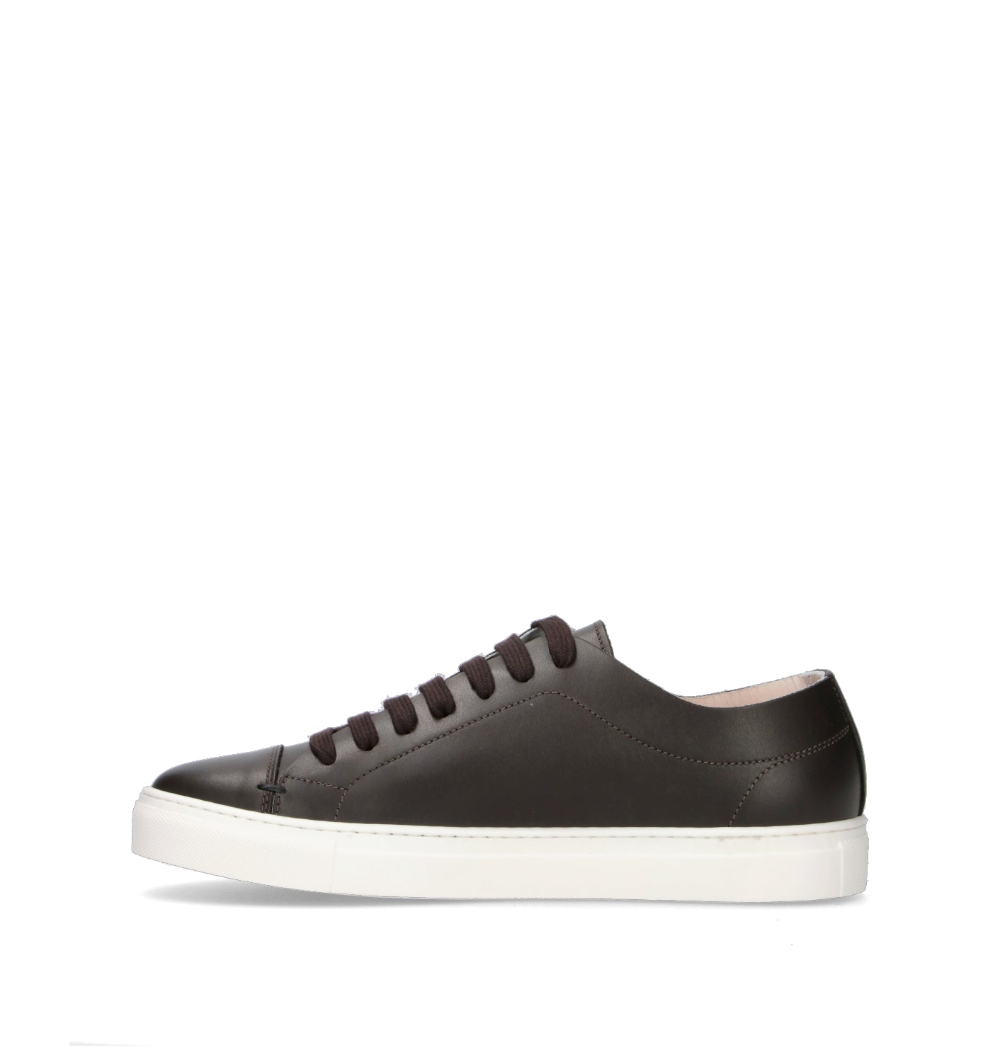 ANTICO MASTRO Sneaker uomo testa di moro in pelle