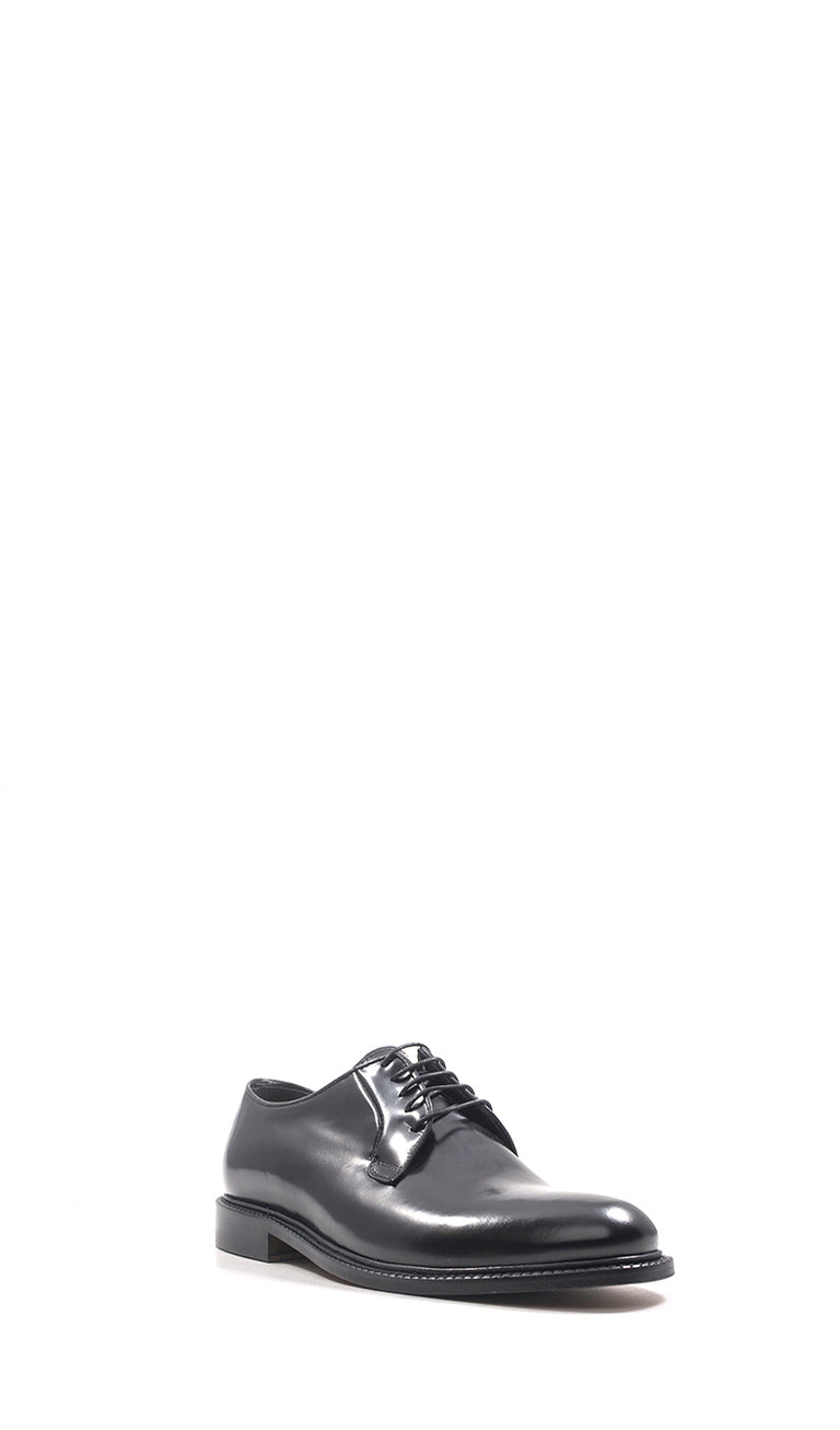 HOLE B. Stringata uomo nera in pelle