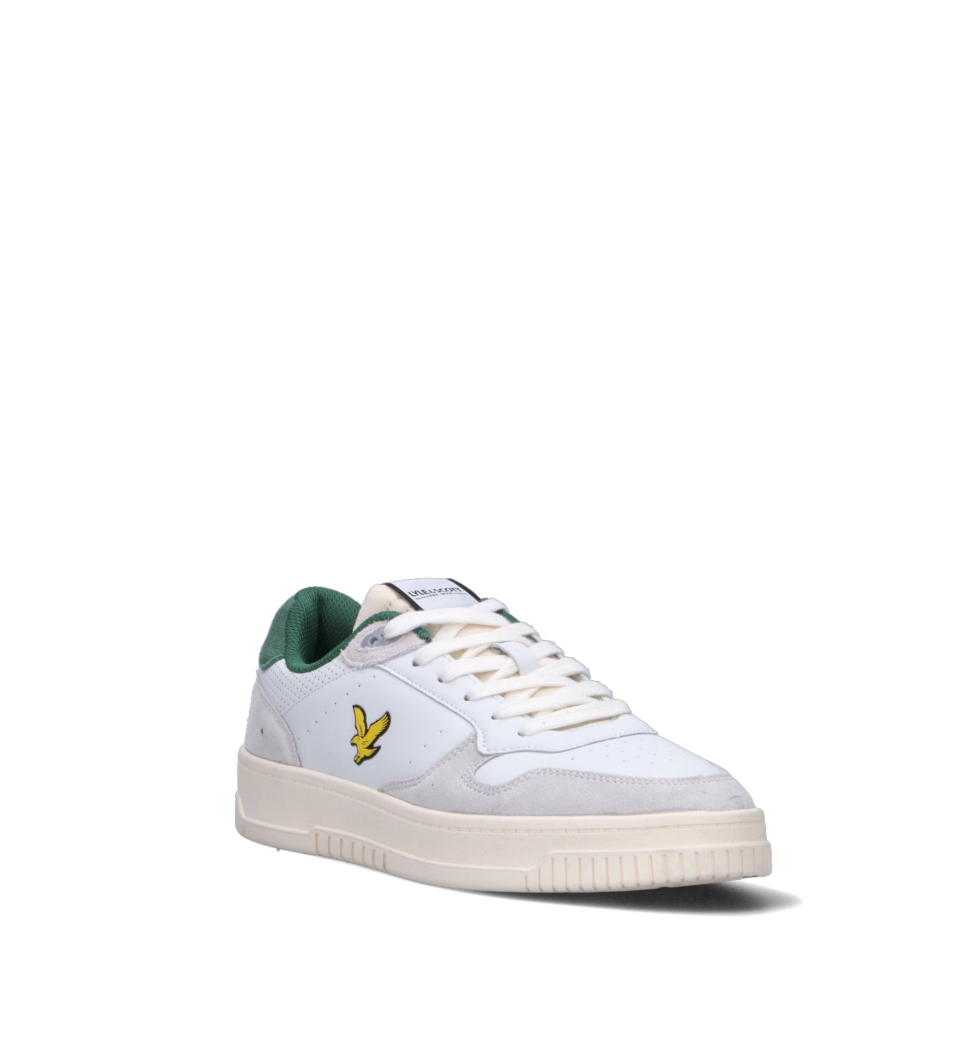 LYLE & SCOTT Sneaker uomo bianca/verde