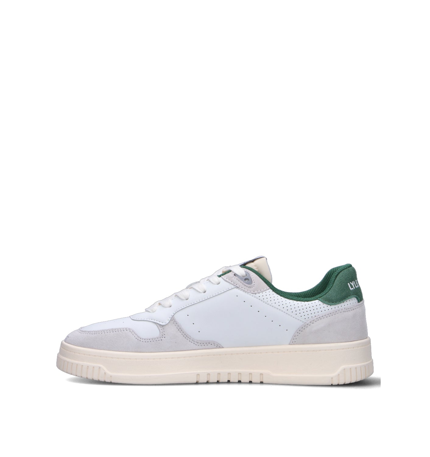 LYLE & SCOTT Sneaker uomo bianca/verde