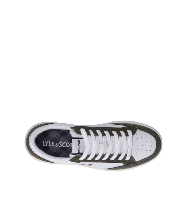 LYLE & SCOTT Sneaker uomo bianca/grigia