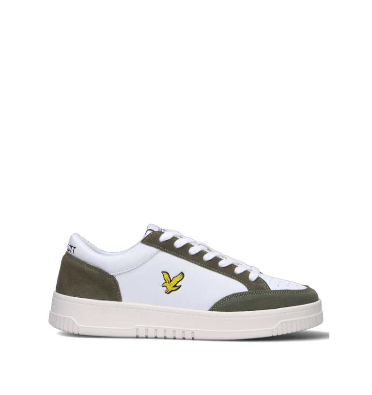 LYLE & SCOTT Sneaker uomo bianca/grigia