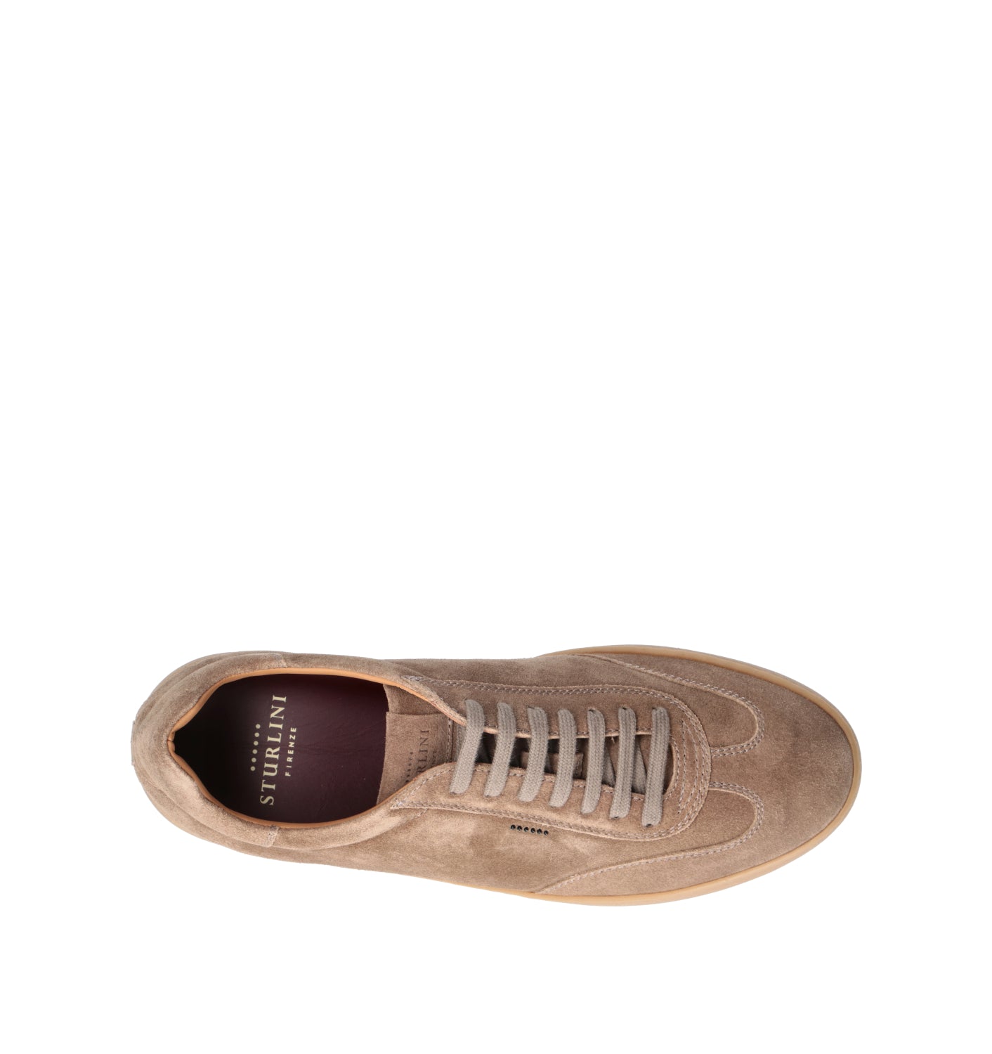 STURLINI Sneaker uomo taupe in suede