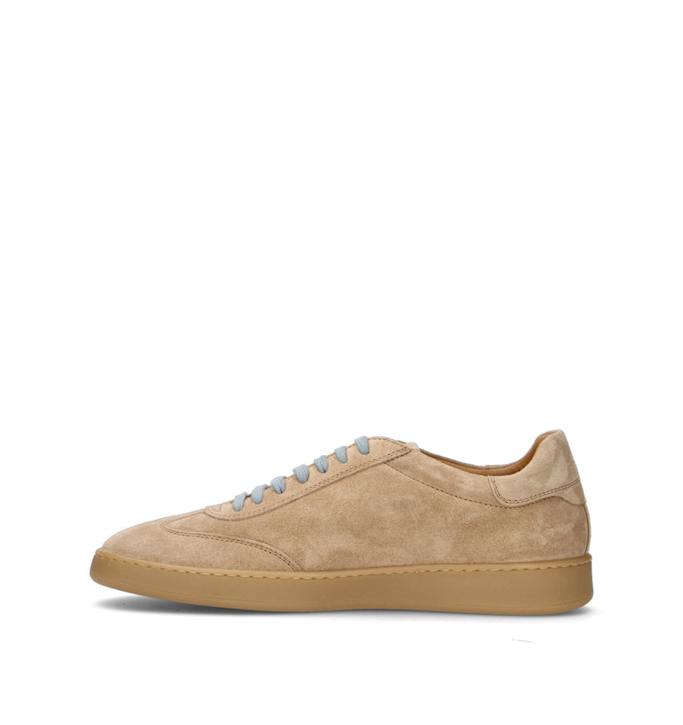 STURLINI Sneaker uomo beige in suede