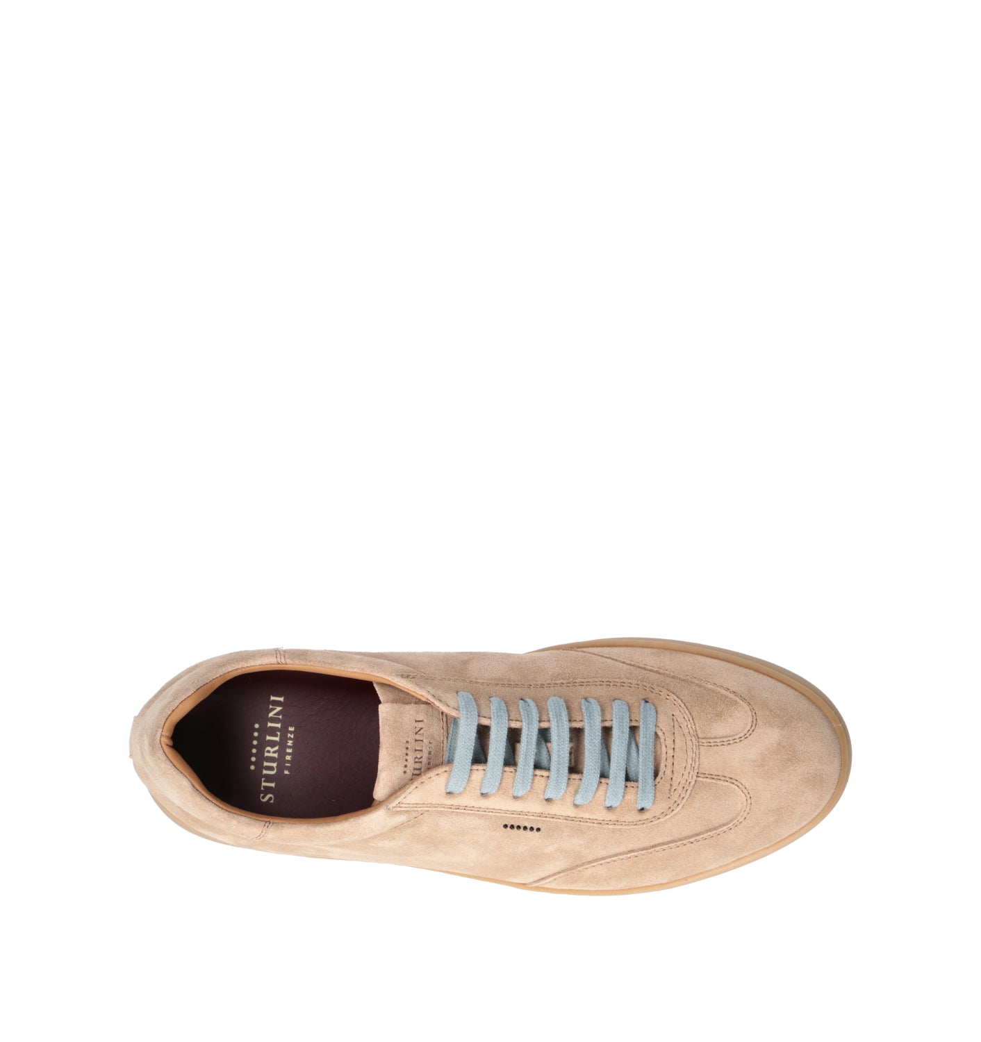 STURLINI Sneaker uomo beige in suede