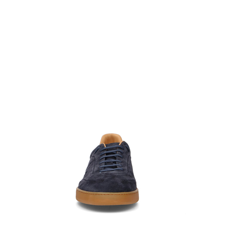STURLINI Sneaker uomo blu in suede