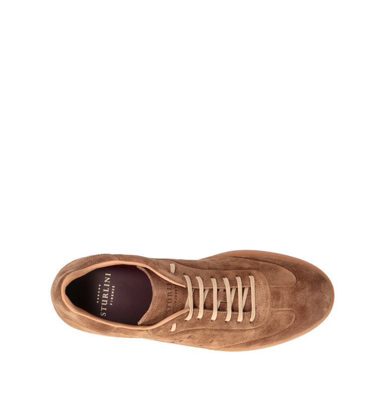 STURLINI Sneaker uomo sigaro in suede
