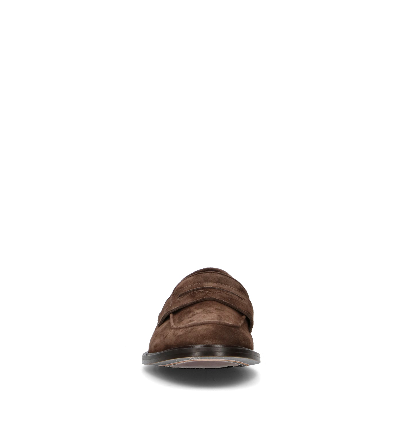 STURLINI Mocassino uomo marrone in suede