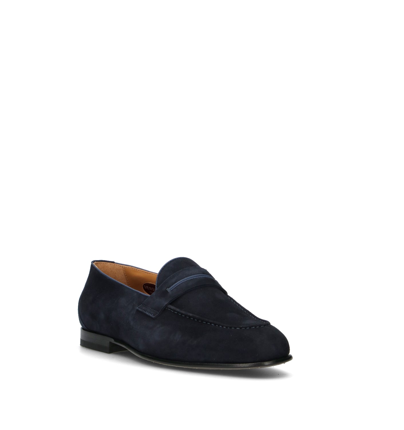 STURLINI Mocassino uomo blu in suede