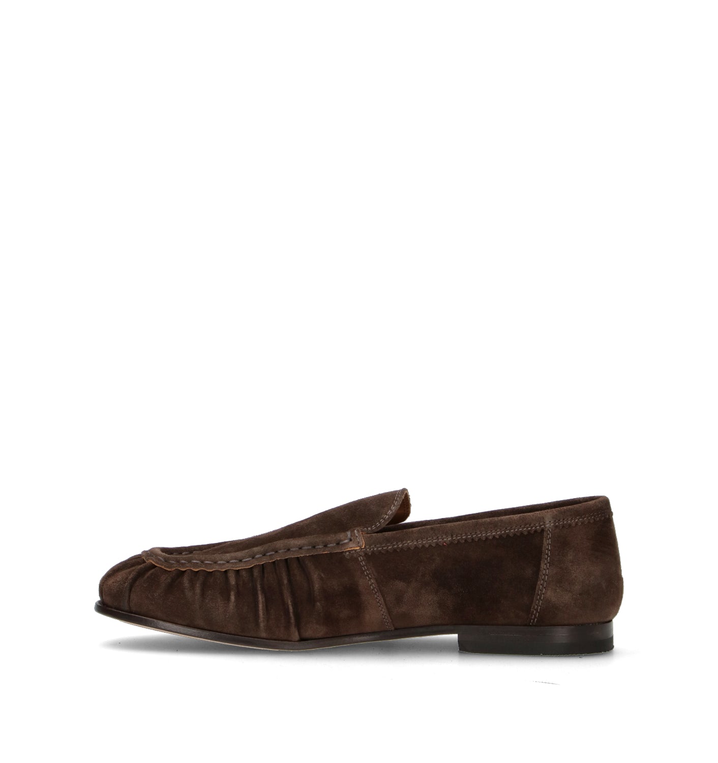 STURLINI Mocassino uomo marrone in suede