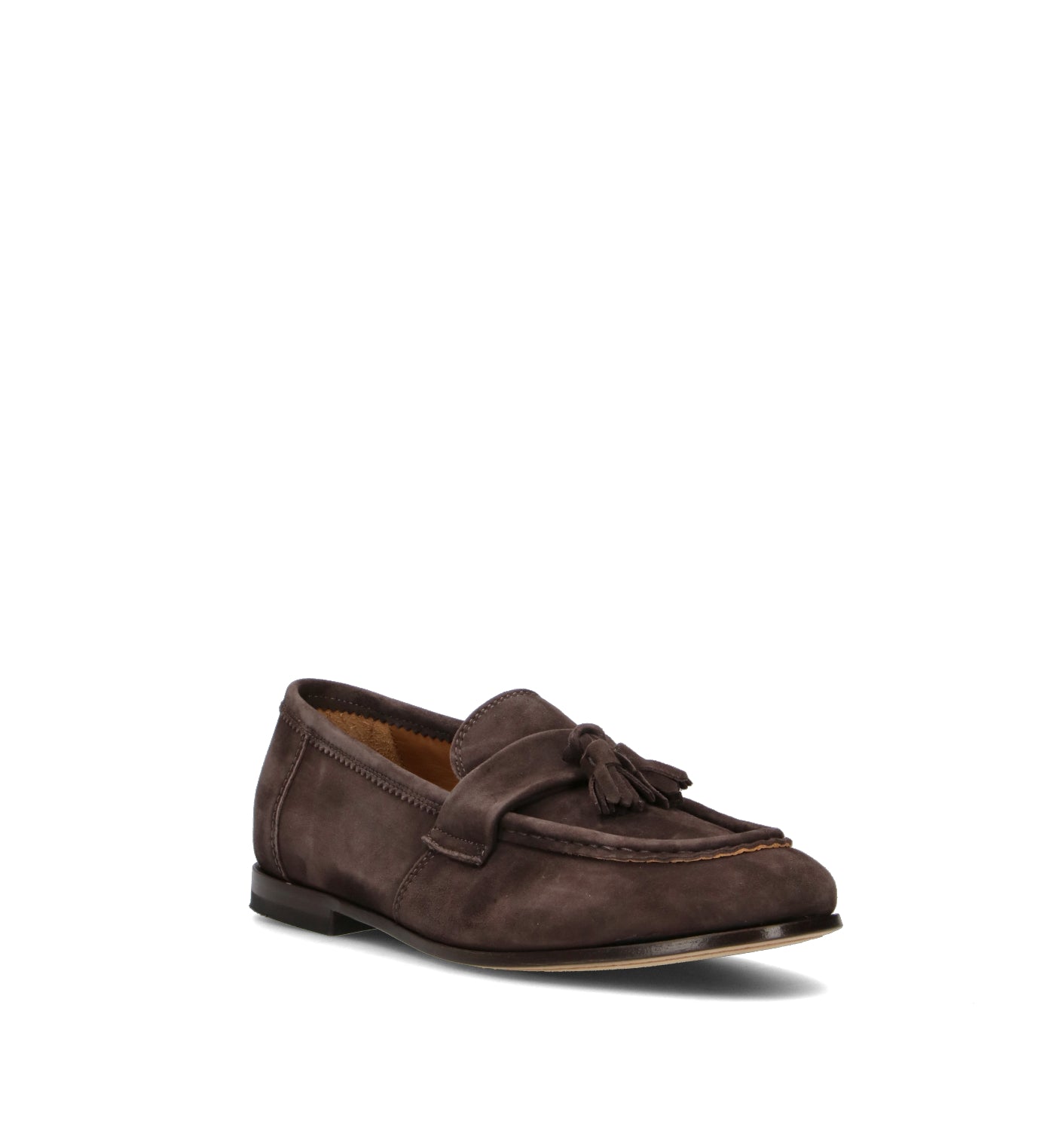 STURLINI Mocassino uomo marrone in suede