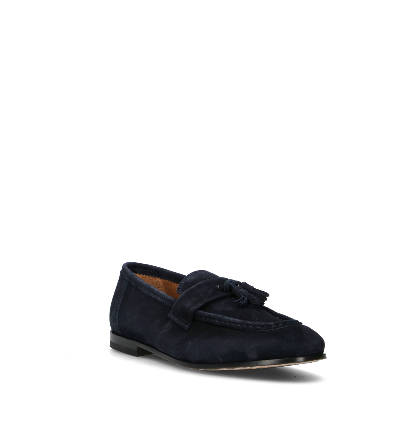 STURLINI Mocassino uomo blu in suede