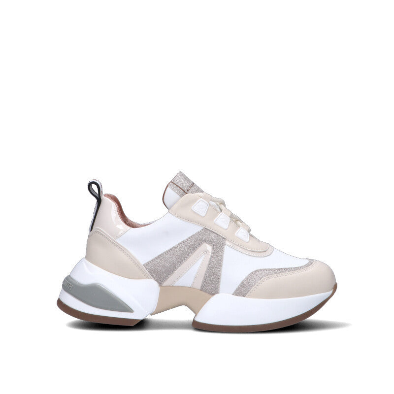 ALEXANDER SMITH Sneaker donna bianca/grigia/beige