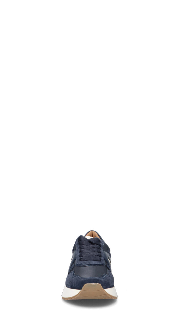 ALEXANDER SMITH Sneaker uomo blu in suede