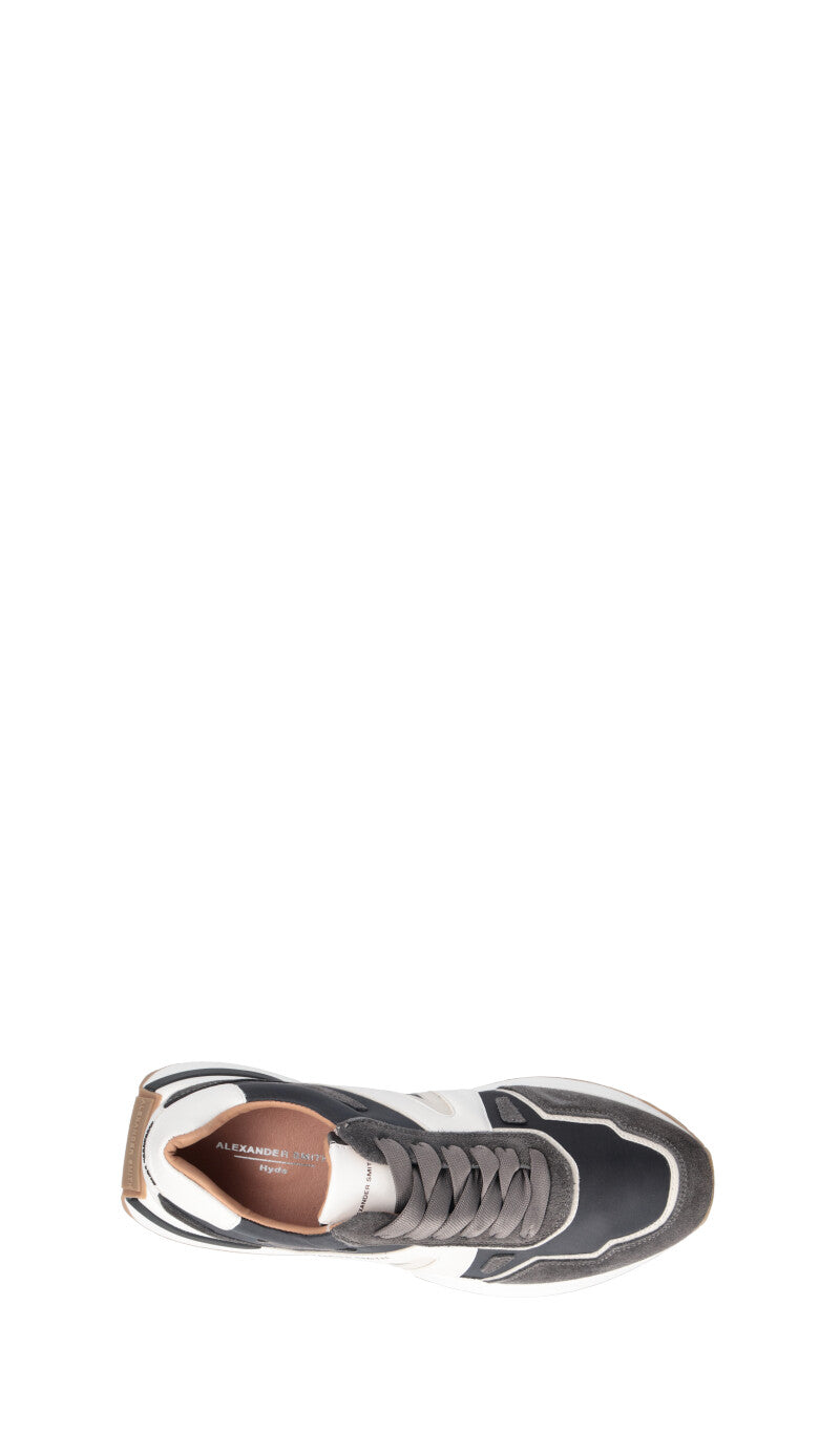 ALEXANDER SMITH Sneaker uomo grigia in suede