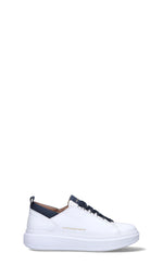 ALEXANDER SMITH Sneaker uomo bianca/blu in pelle