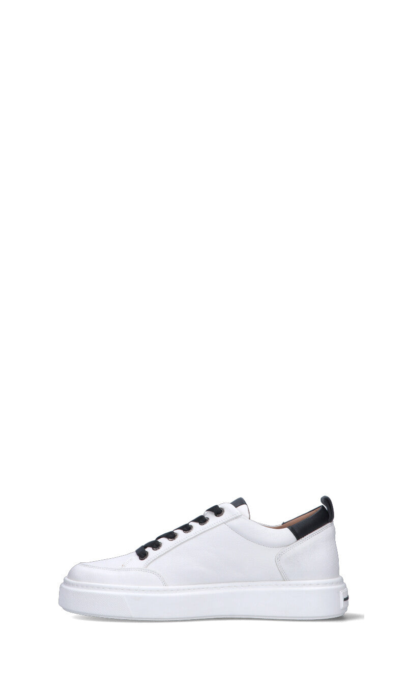ALEXANDER SMITH Sneaker uomo bianca in pelle