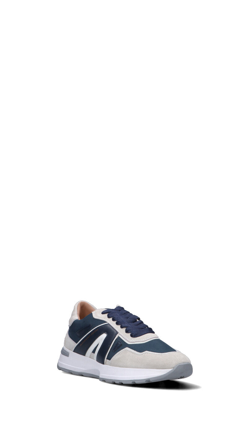 ALEXANDER SMITH Sneaker uomo bianca/blu