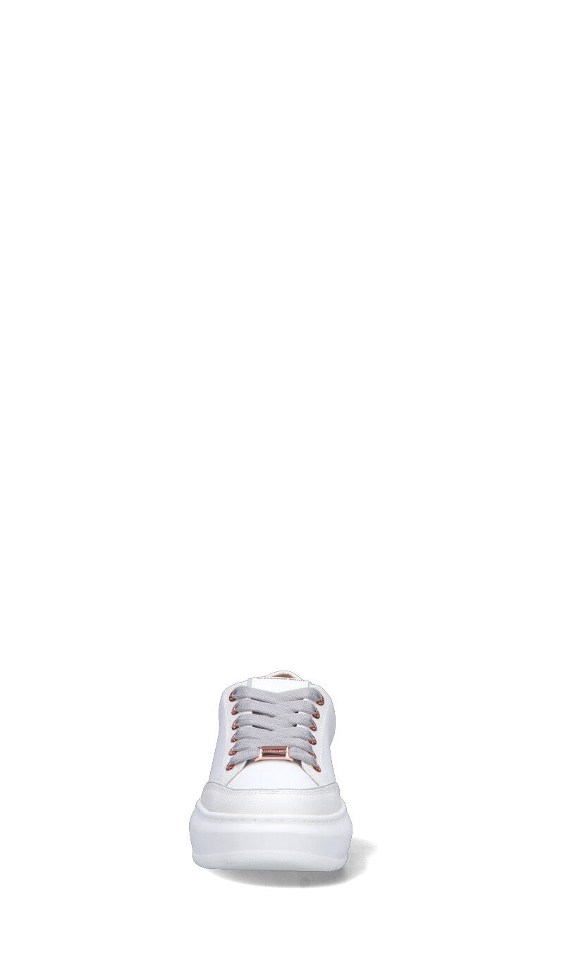 ALEXANDER SMITH Sneaker donna bianca in pelle