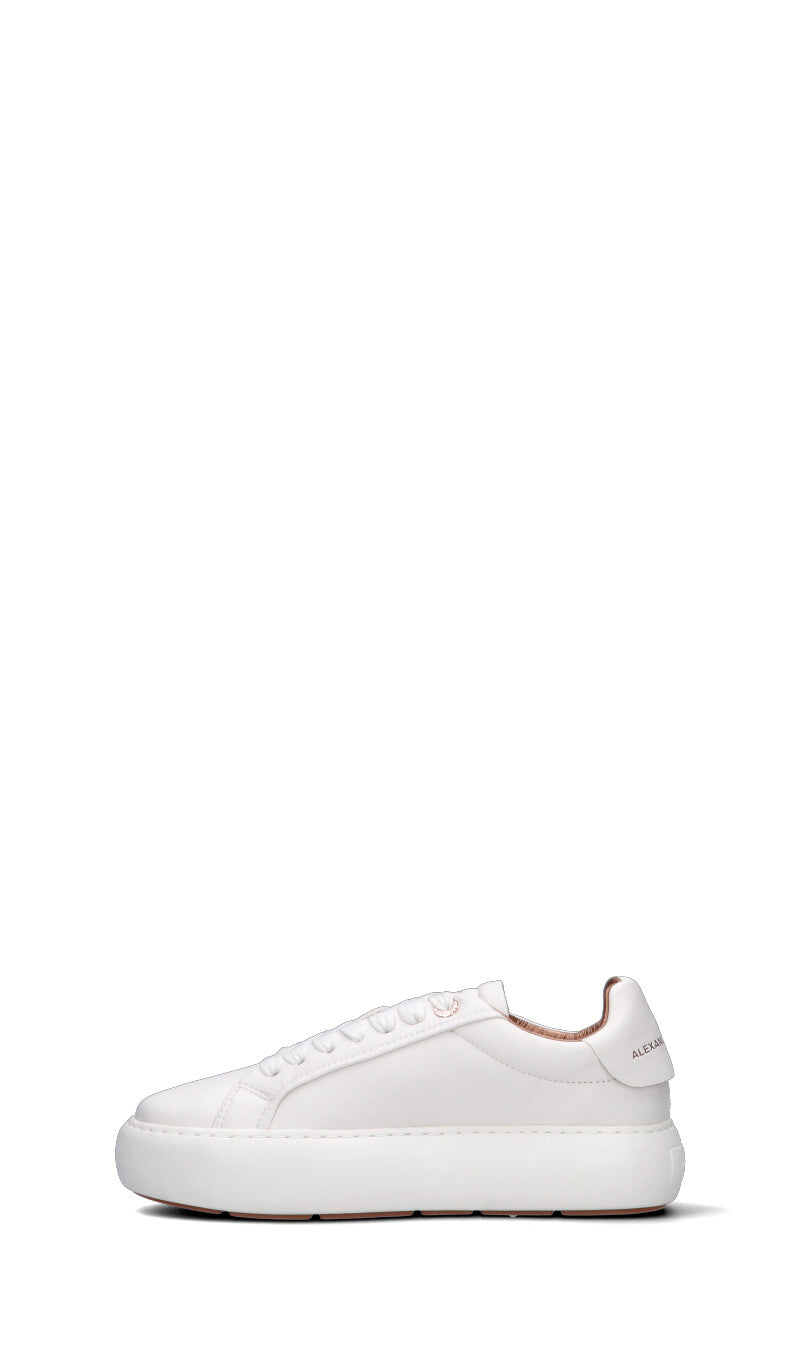 ALEXANDER SMITH Sneaker donna bianca in pelle