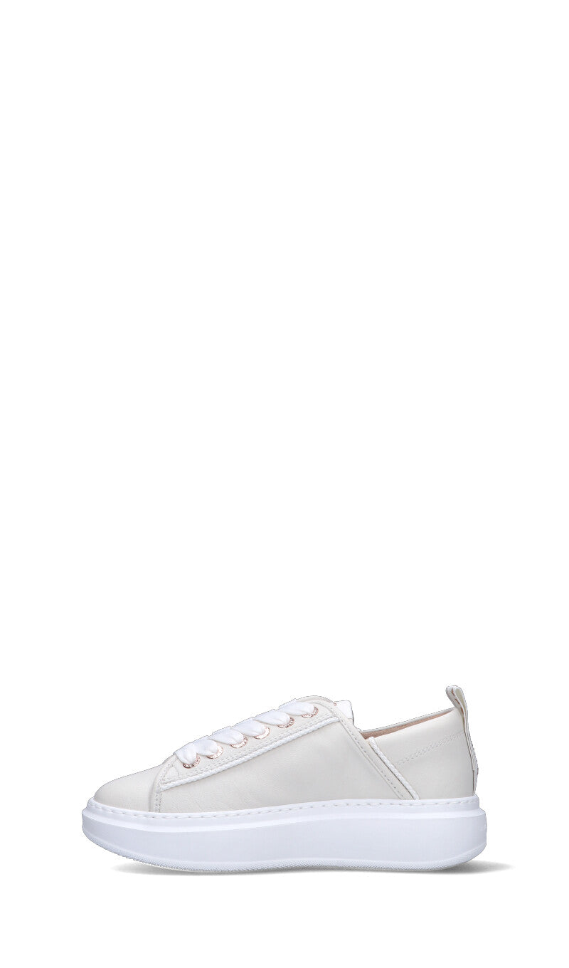 ALEXANDER SMITH Sneaker donna bianca in pelle