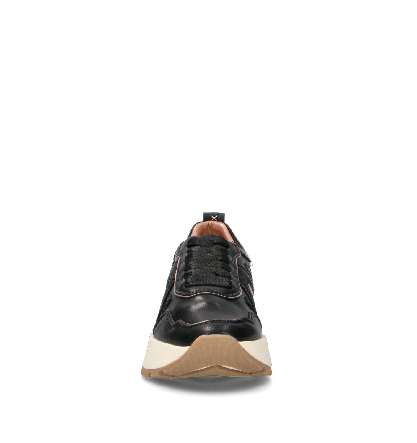 ALEXANDER SMITH Sneaker donna nera in pelle