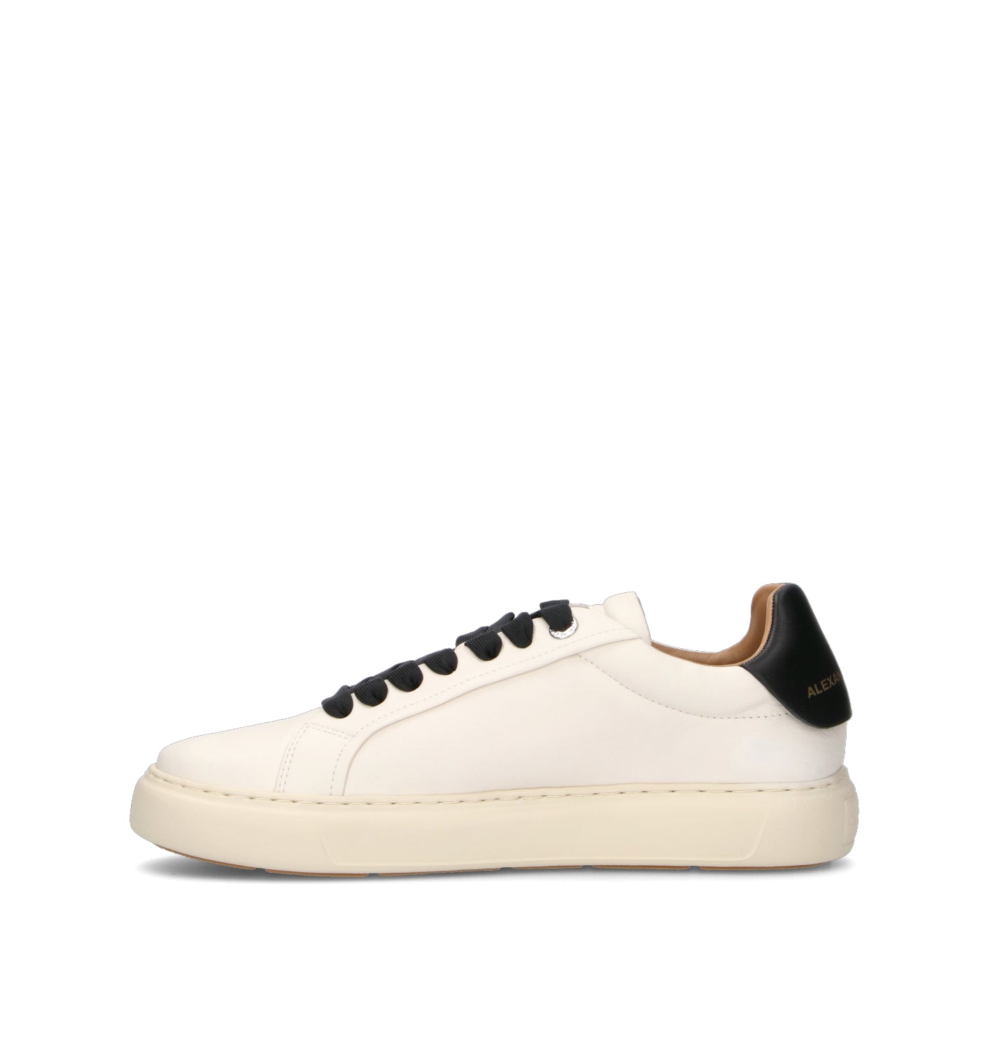 ALEXANDER SMITH Sneaker uomo bianca in pelle