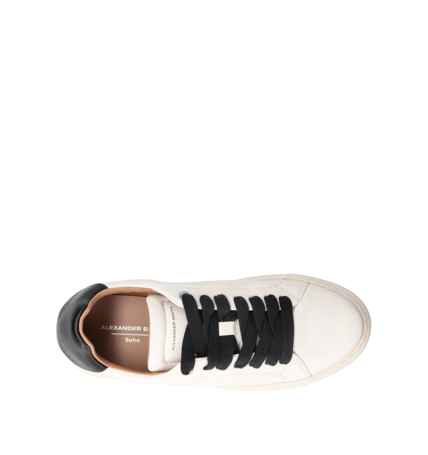 ALEXANDER SMITH Sneaker uomo bianca in pelle