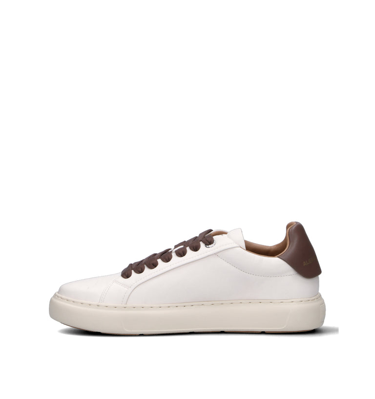 ALEXANDER SMITH Sneaker uomo bianca in pelle