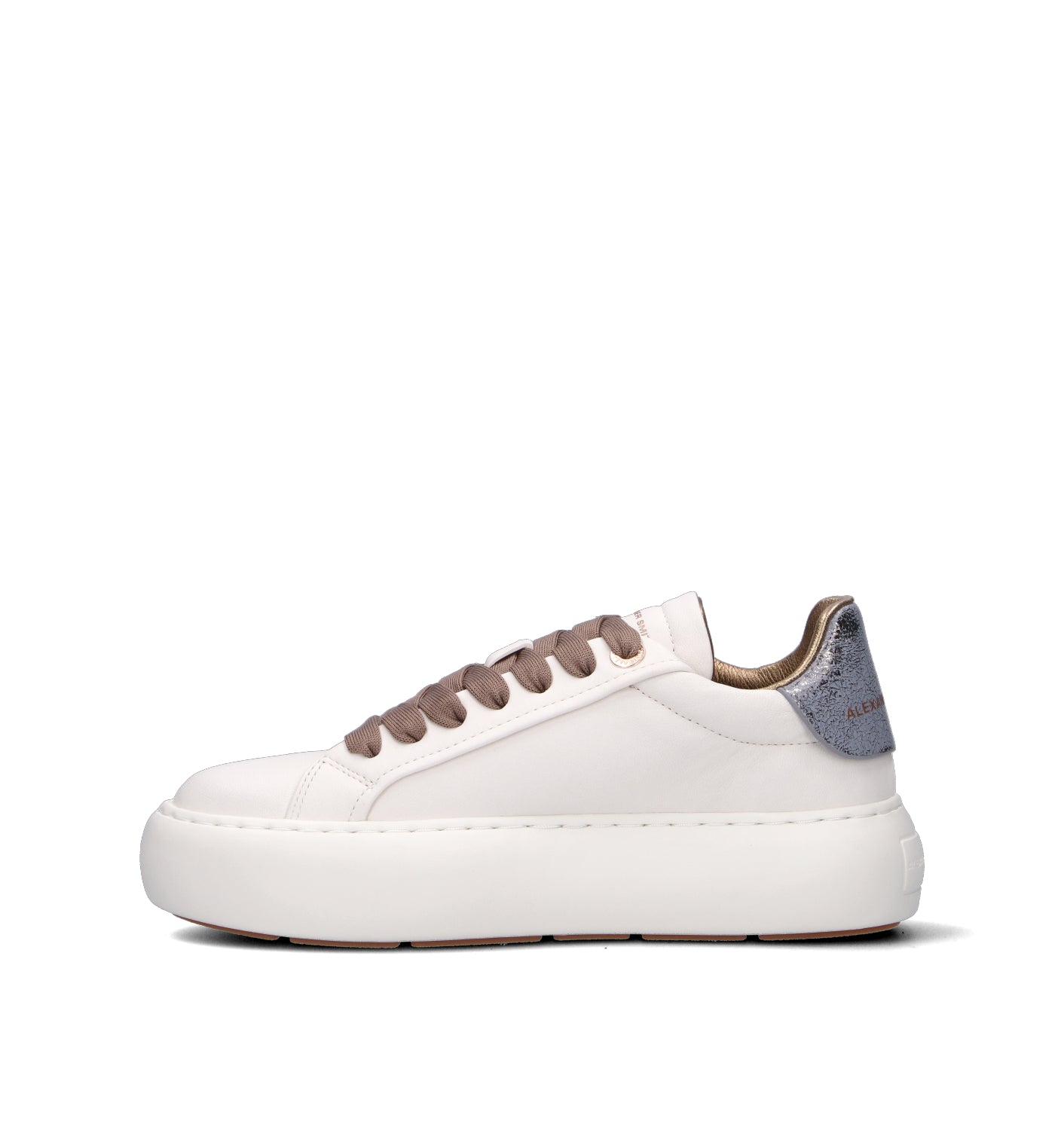 ALEXANDER SMITH Sneaker donna bianca in pelle