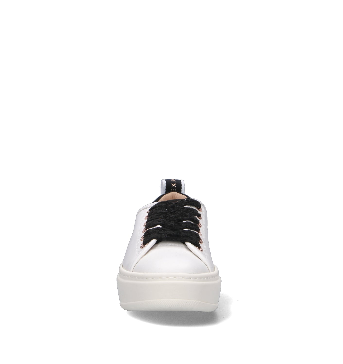 ALEXANDER SMITH Sneaker donna bianca/nera in pelle