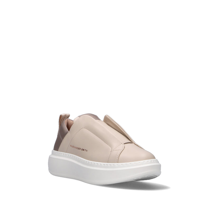 ALEXANDER SMITH Sneaker donna nera in pelle