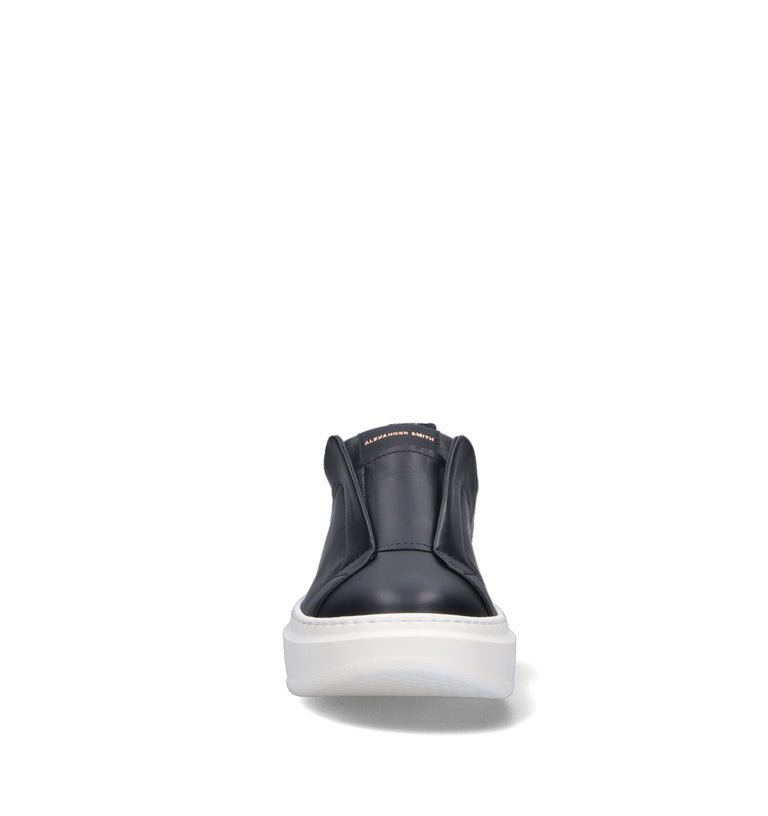 ALEXANDER SMITH Sneaker donna nera in pelle