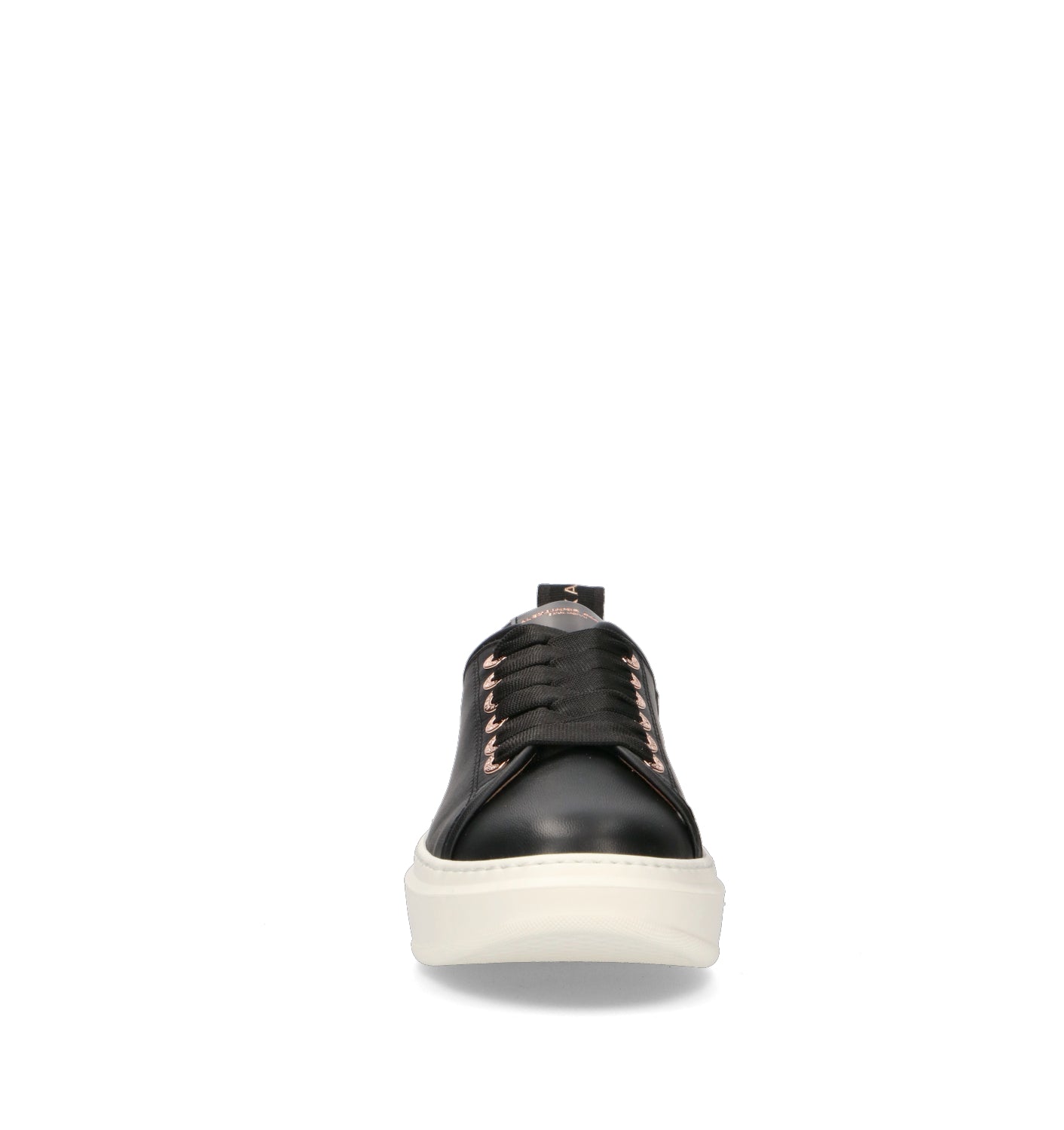 ALEXANDER SMITH Sneaker donna nera in pelle
