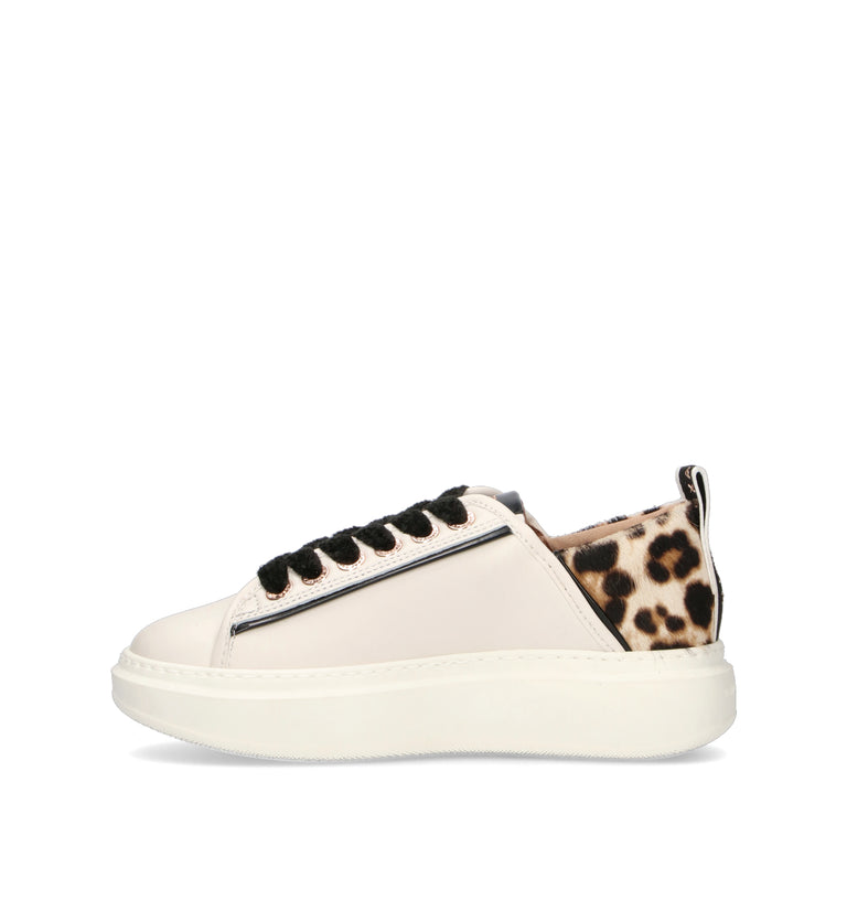 ALEXANDER SMITH Sneaker donna bianca in pelle