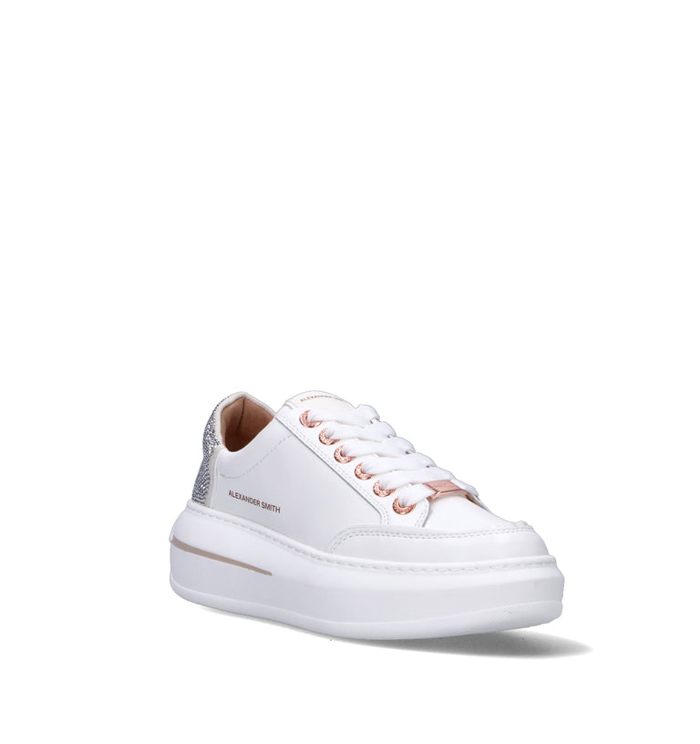 ALEXANDER SMITH Sneaker donna bianca