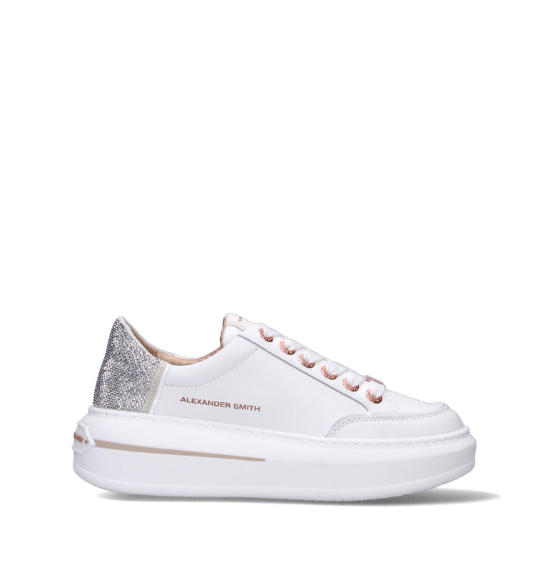 ALEXANDER SMITH Sneaker donna bianca