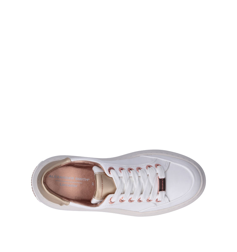 ALEXANDER SMITH Sneaker donna bianca