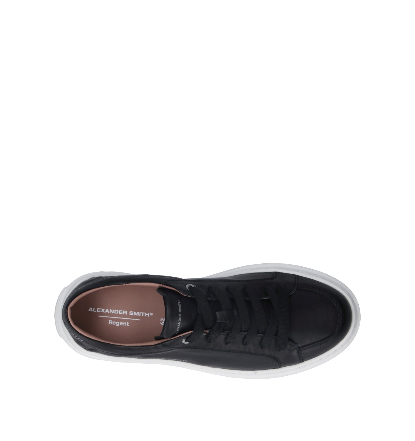 ALEXANDER SMITH Sneaker uomo nera in pelle