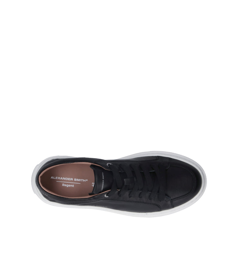 ALEXANDER SMITH Sneaker uomo nera in pelle