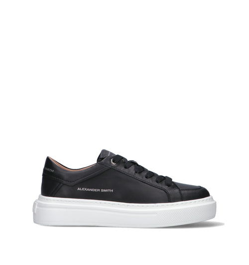 ALEXANDER SMITH Sneaker uomo nera in pelle